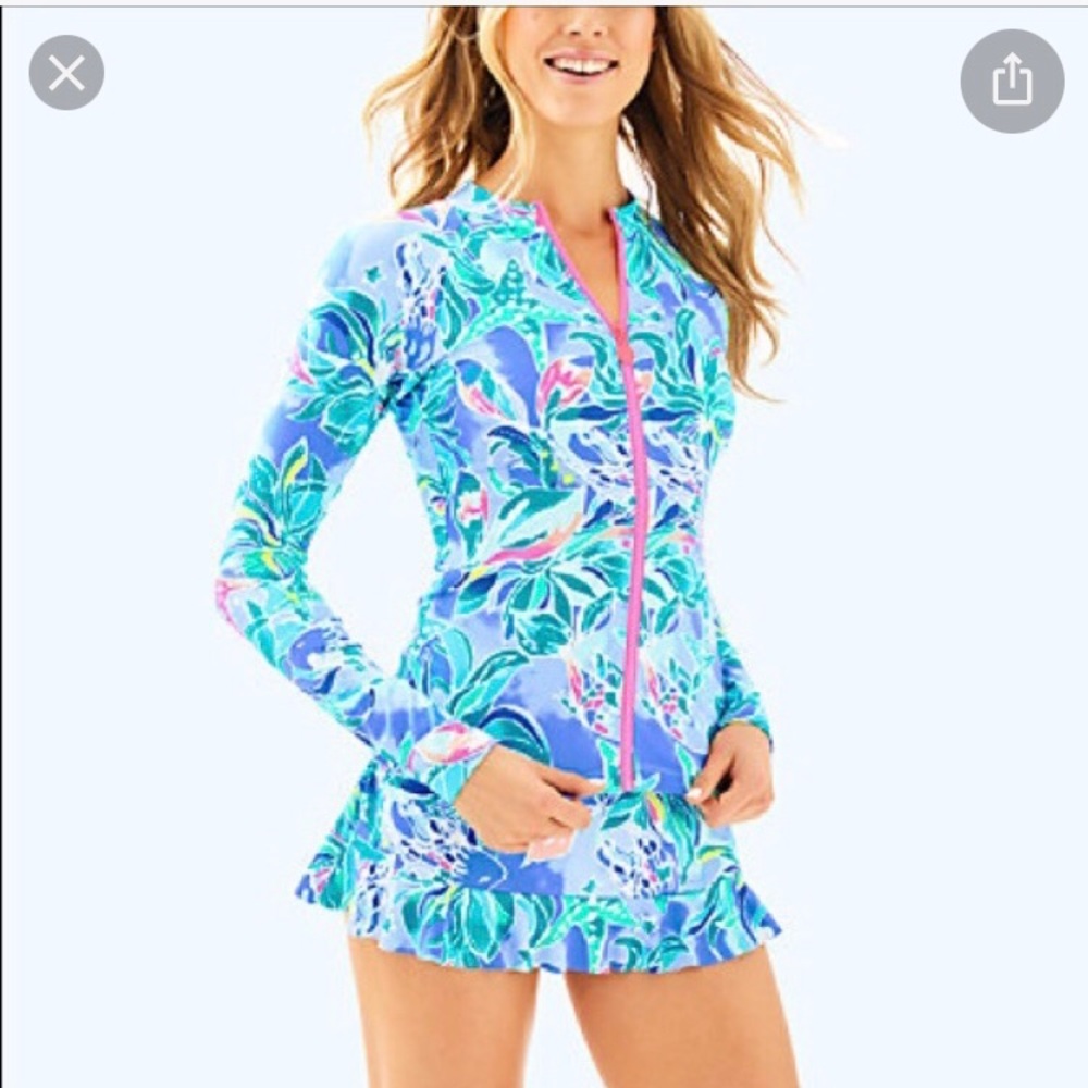 New Lilly Pulitzer Rash Guard